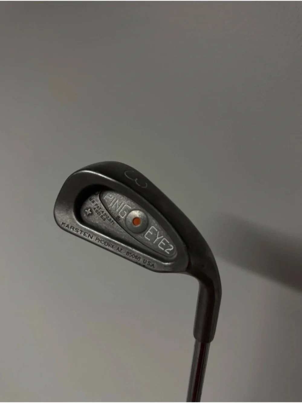Ping Eye2 3-Iron in Black with Orange Accent - Picture 1 of 5